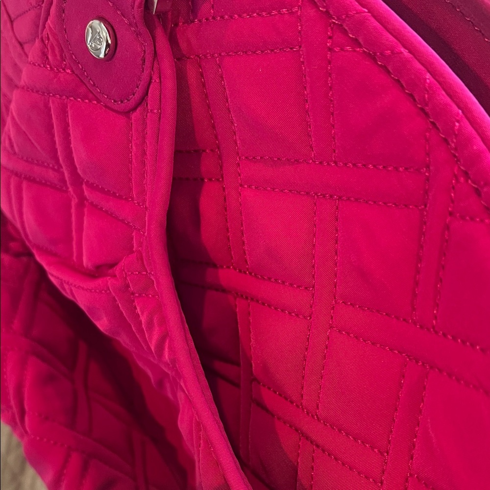 Vera Bradley Glenna Magenta Quilted Tote - Picture 5 of 5